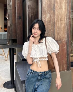 Pariya Piyapanopas Instagram - ตื่นสาย 🍵🫧