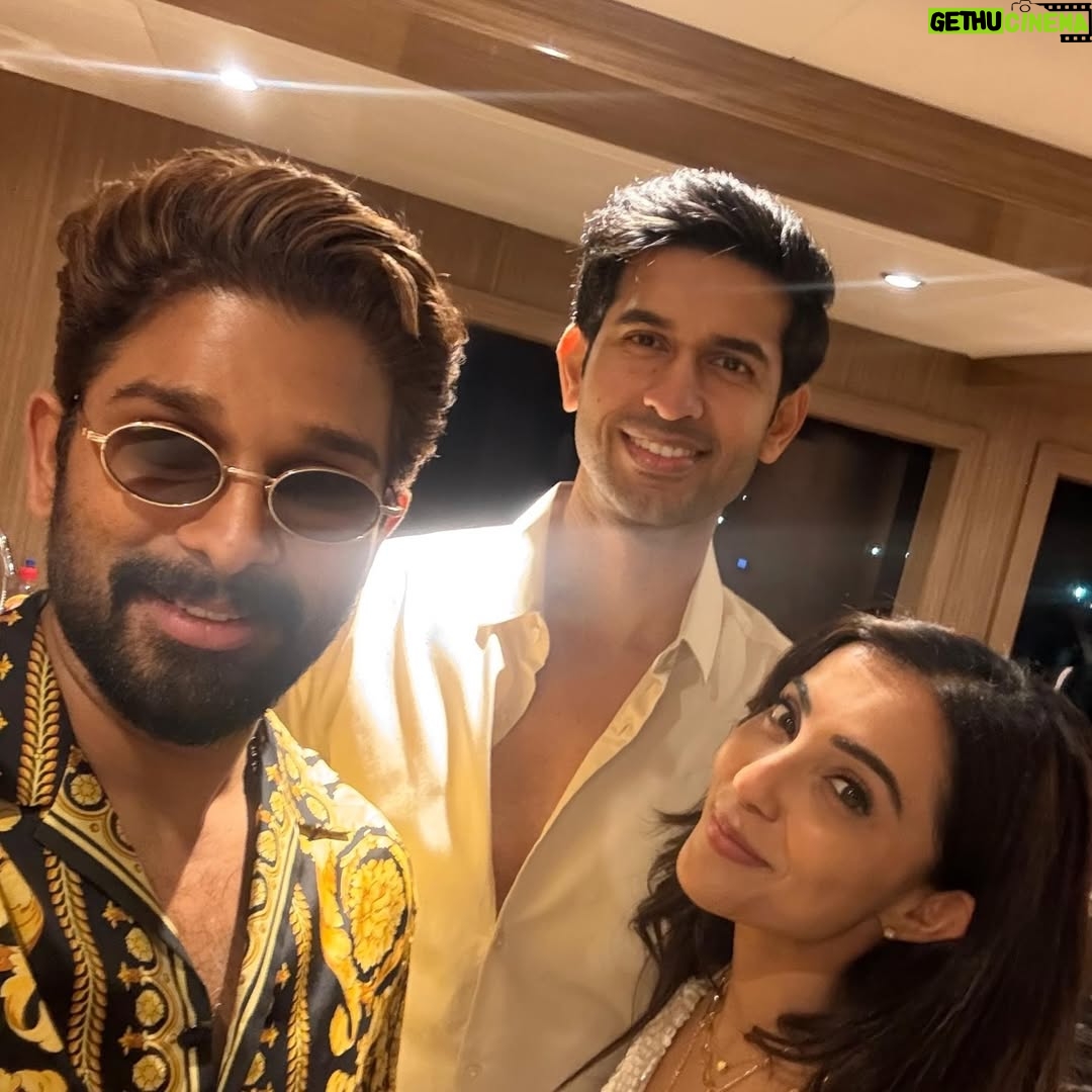 Parvatii Nair - 93.1K Likes - Such beautiful, positive energy at the pre-wedding bash ✨ Seeing how perfectly matched and genuinely cute the couple is was such a joy. Watching @allusirish so happy truly made the night special — a great friend who has always stayed real, and a friendship of over a decade that quietly feels like family. Moments like these remind you how rare that is. Wishing them a lifetime of joy, love, and togetherness.

🧿
