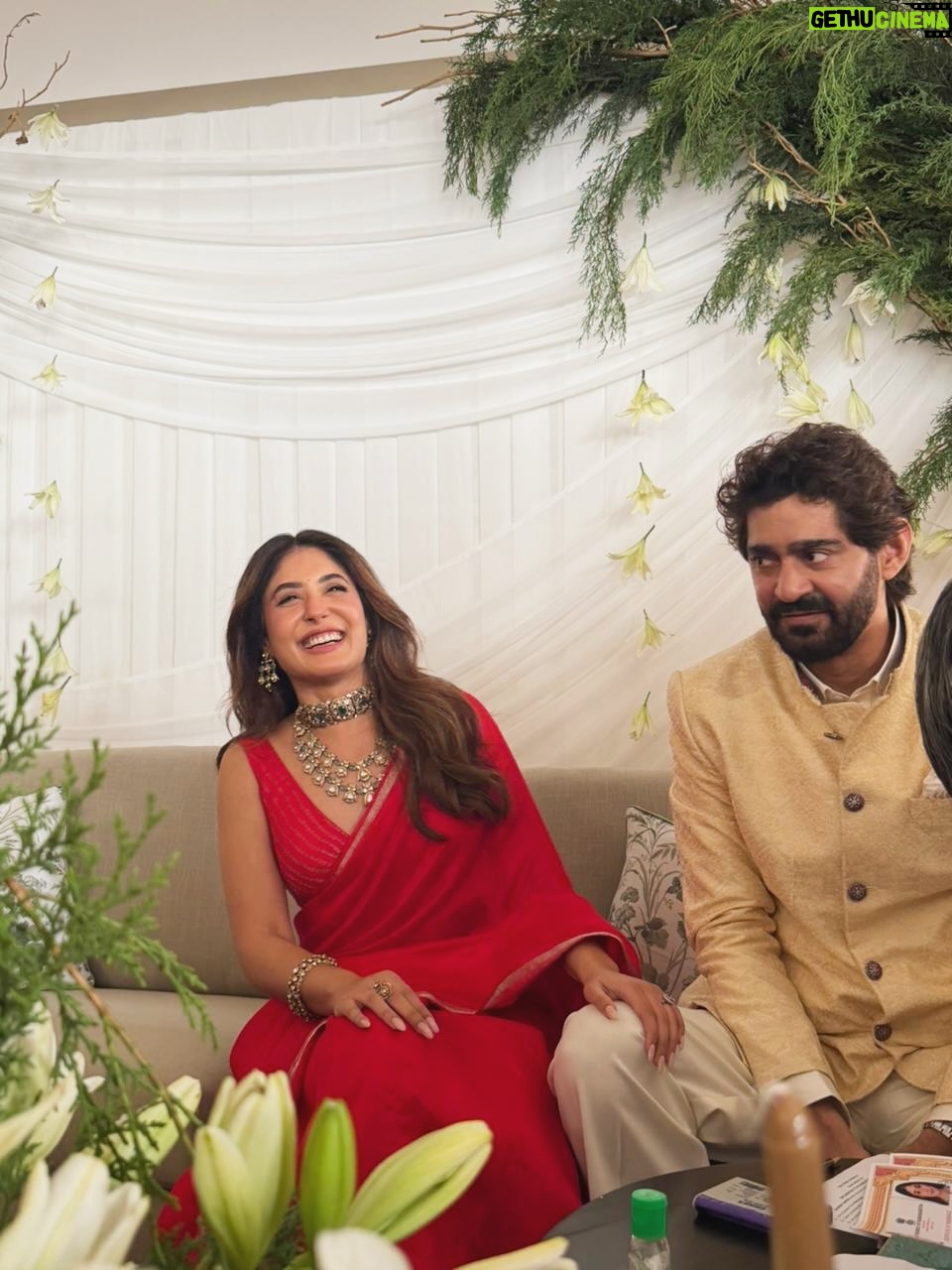 Pooja Gor - 82.1K Likes - Heart is full ♥️
Most wholesome wedding I’ve ever seen. Two people’s union never seemed so perfect. Happiest for you Kittu. Words cannot express the overwhelming emotions i’ve felt in the last 2 days. 🥹🥹

Wishing you both a lifetime of happiness and togetherness ✨♥️ @kkamra @gauravkaps 

PS: Don’t miss the last shot!! That’s how you get to be the BEST in the Biz! 😆😁🥂

📸 @mitesh.khatri_  Thanks Mitesh for making it last minute and clicking some wonderful photos.