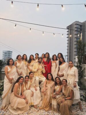 Pooja Gor Instagram - Heart is full ♥️
Most wholesome wedding I’ve ever seen. Two people’s union never seemed so perfect. Happiest for you Kittu. Words cannot express the overwhelming emotions i’ve felt in the last 2 days. 🥹🥹

Wishing you both a lifetime of happiness and togetherness ✨♥️ @kkamra @gauravkaps 

PS: Don’t miss the last shot!! That’s how you get to be the BEST in the Biz! 😆😁🥂

📸 @mitesh.khatri_  Thanks Mitesh for making it last minute and clicking some wonderful photos.