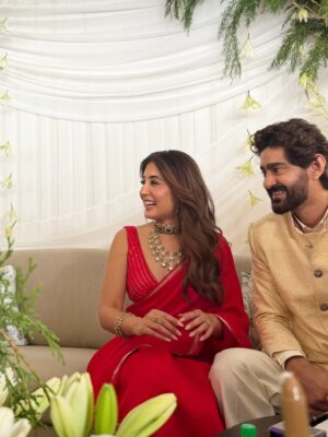 Pooja Gor Instagram - Heart is full ♥️
Most wholesome wedding I’ve ever seen. Two people’s union never seemed so perfect. Happiest for you Kittu. Words cannot express the overwhelming emotions i’ve felt in the last 2 days. 🥹🥹

Wishing you both a lifetime of happiness and togetherness ✨♥️ @kkamra @gauravkaps 

PS: Don’t miss the last shot!! That’s how you get to be the BEST in the Biz! 😆😁🥂

📸 @mitesh.khatri_  Thanks Mitesh for making it last minute and clicking some wonderful photos.
