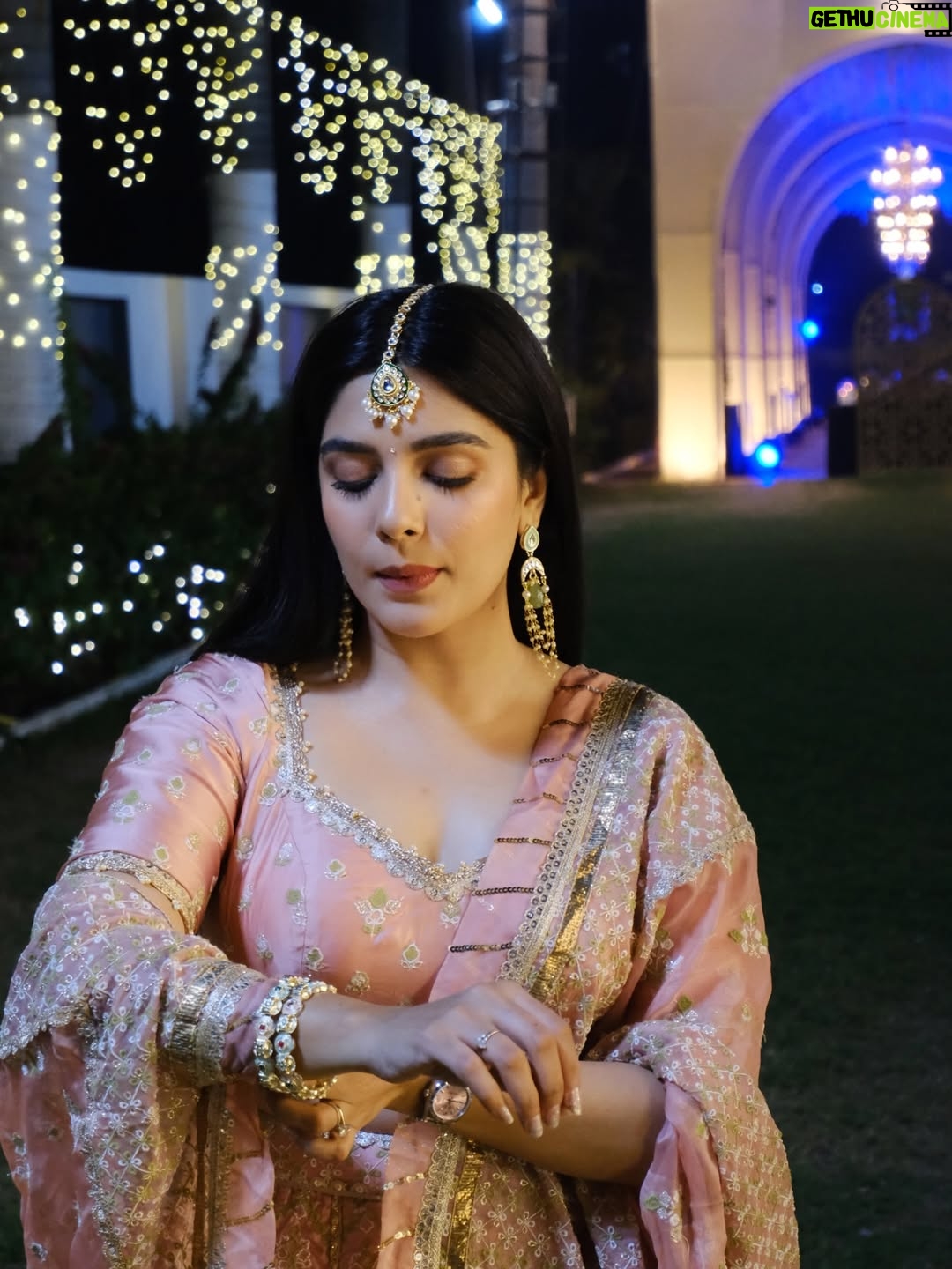 Pooja Gor - 248.2K Likes - Baaraati pro max! 🦩

How pretty is my @shopmulmul lehenga 🥹 
#shaadiseason #sangeetlehenga