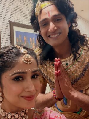 Pranali Ghogare Instagram - Dreams do come true. 
As an artist, I had always dreamt of performing on stage and at NCPA. @rajiiv_singhhdinkaar sir aapko mera naman. Thank you for this divine opportunity. Thank you for this beautiful experience. @sourabhraaj.jain aapko mera dhanyawaad 🙏🏼 
To work with you again is my सौभाग्य 🧿 

Don’t miss out on this divine and blissful experience. 
Radhe Radhe 🌹
#merekrishna