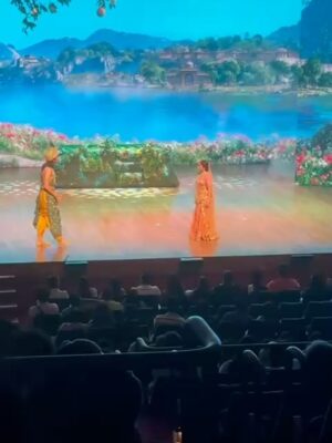 Pranali Ghogare Instagram - Dreams do come true. 
As an artist, I had always dreamt of performing on stage and at NCPA. @rajiiv_singhhdinkaar sir aapko mera naman. Thank you for this divine opportunity. Thank you for this beautiful experience. @sourabhraaj.jain aapko mera dhanyawaad 🙏🏼 
To work with you again is my सौभाग्य 🧿 

Don’t miss out on this divine and blissful experience. 
Radhe Radhe 🌹
#merekrishna