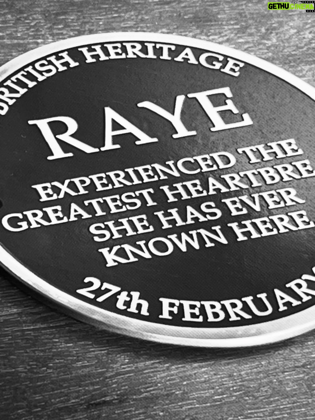 RAYE - 594.8K Likes - Nightingale Lane. The 2nd song from my 2nd album will be yours on Friday. Limited 7 inch test pressings £5 on sale Friday. Lots and lots of love, Raye.🎻🫀🌦️😭