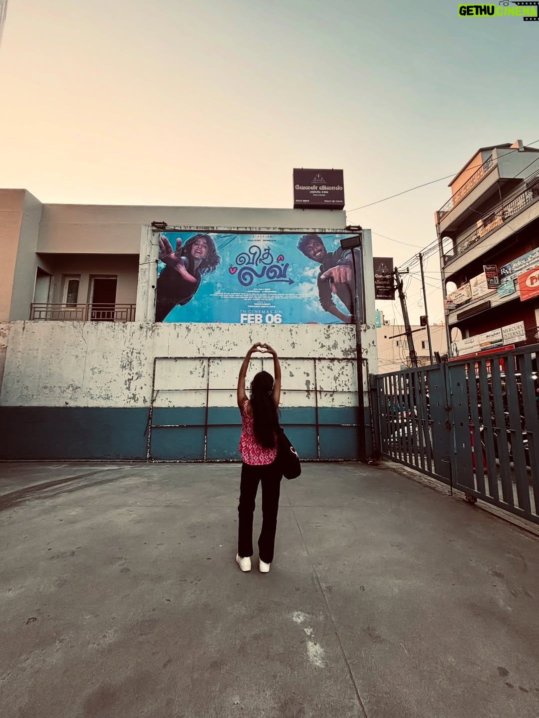 RJ Dimple - 31.4K Likes - Vinu from With LOVE 🎀🫶❤️✨
.
.
Firsts are always special and being a small part of With Love is always going to be a memory that brings a kutty smile ! Getting to show up on the big screen for the first time feels like magic ✨. With love is all about love , friendship , choices we make , mistakes we make and how you grow up as a person and how life always brings in a lot of surprises ❤️ . Do watch With Love and find Vinu in the last bench 😂! 
.
Thank you so much @tanteetaa aiya for this 🫂
And special mention to the coolest team @nithin_joe @itisnaveen_ @dinesh_1.8 matrum palar 🫶
.
.
Thank you guys for always being like “Ivanukullayu edho iruku paaren “ and not unfollowing me😭😂 . Will keep bringing in magic to your feeds and the big screens 💕