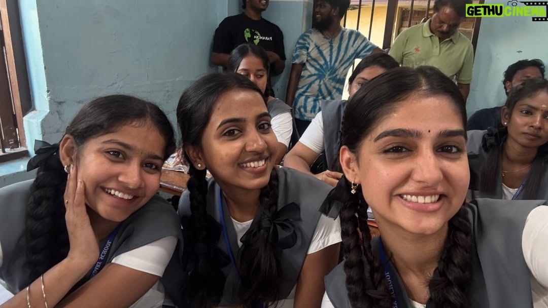 RJ Dimple - 31.4K Likes - Vinu from With LOVE 🎀🫶❤️✨
.
.
Firsts are always special and being a small part of With Love is always going to be a memory that brings a kutty smile ! Getting to show up on the big screen for the first time feels like magic ✨. With love is all about love , friendship , choices we make , mistakes we make and how you grow up as a person and how life always brings in a lot of surprises ❤️ . Do watch With Love and find Vinu in the last bench 😂! 
.
Thank you so much @tanteetaa aiya for this 🫂
And special mention to the coolest team @nithin_joe @itisnaveen_ @dinesh_1.8 matrum palar 🫶
.
.
Thank you guys for always being like “Ivanukullayu edho iruku paaren “ and not unfollowing me😭😂 . Will keep bringing in magic to your feeds and the big screens 💕