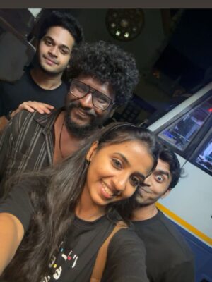 RJ Dimple Instagram - Vinu from With LOVE 🎀🫶❤️✨
.
.
Firsts are always special and being a small part of With Love is always going to be a memory that brings a kutty smile ! Getting to show up on the big screen for the first time feels like magic ✨. With love is all about love , friendship , choices we make , mistakes we make and how you grow up as a person and how life always brings in a lot of surprises ❤️ . Do watch With Love and find Vinu in the last bench 😂!
.
Thank you so much @tanteetaa aiya for this 🫂
And special mention to the coolest team @nithin_joe @itisnaveen_ @dinesh_1.8 matrum palar 🫶
.
.
Thank you guys for always being like “Ivanukullayu edho iruku paaren “ and not unfollowing me😭😂 . Will keep bringing in magic to your feeds and the big screens 💕