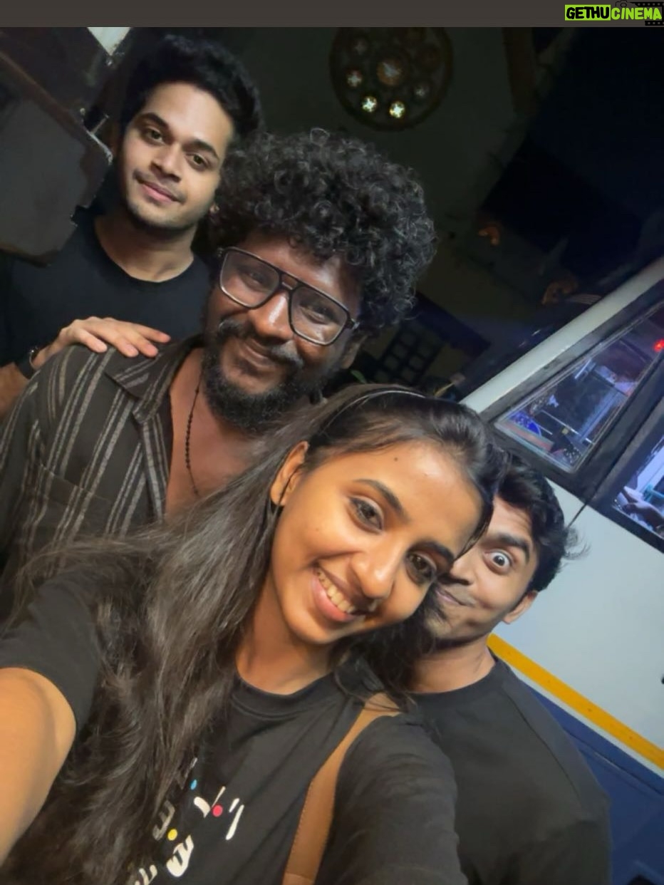 RJ Dimple - 31.4K Likes - Vinu from With LOVE 🎀🫶❤️✨
.
.
Firsts are always special and being a small part of With Love is always going to be a memory that brings a kutty smile ! Getting to show up on the big screen for the first time feels like magic ✨. With love is all about love , friendship , choices we make , mistakes we make and how you grow up as a person and how life always brings in a lot of surprises ❤️ . Do watch With Love and find Vinu in the last bench 😂! 
.
Thank you so much @tanteetaa aiya for this 🫂
And special mention to the coolest team @nithin_joe @itisnaveen_ @dinesh_1.8 matrum palar 🫶
.
.
Thank you guys for always being like “Ivanukullayu edho iruku paaren “ and not unfollowing me😭😂 . Will keep bringing in magic to your feeds and the big screens 💕