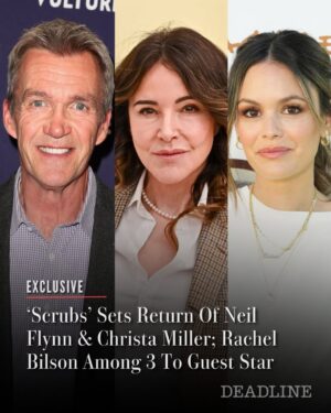 Rachel Bilson Instagram - EXCLUSIVE: #Scrubs is set to premiere with two episodes airing back-to-back on Wednesday, February 25, at 8 p.m. on ABC, and now it’s been revealed that there will be a few additional familiar faces at Sacred Heart Hospital.

Neil Flynn and Christa Miller, who originally played The Janitor and Jordan, respectively, will reprise their roles.

Additionally, Rachel Bilson, Andy Ridings and Lisa Gilroy will join the cast as guest stars.

See more details online at the link in bio. (Photos: Getty)
