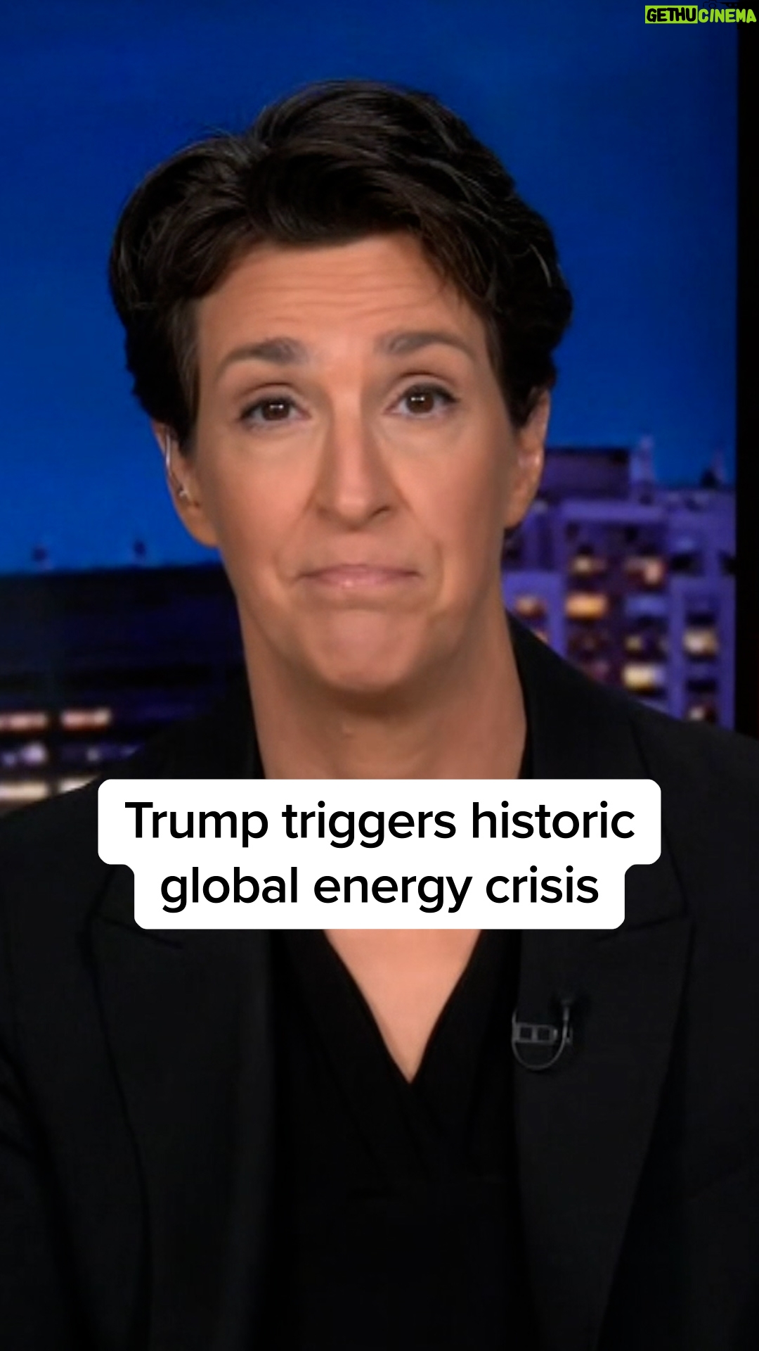 Rachel Maddow - 39K Likes - Donald Trump likes to portray himself and the things he does as having historic significance, but the historic energy crisis he has imposed upon the world with his ill-conceived attack on Iran is the kind of record-setting he should probably work harder to avoid.