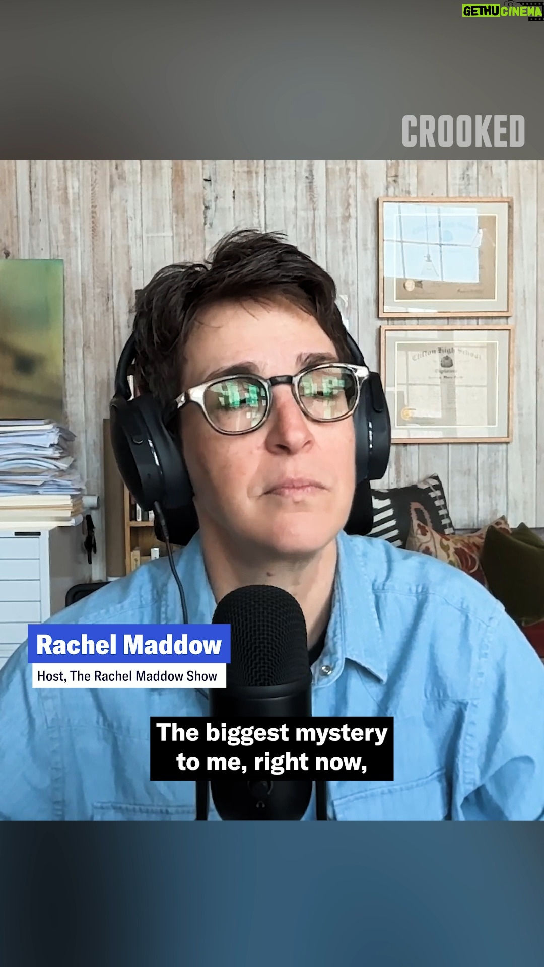 Rachel Maddow - 37.3K Likes - Rachel Maddow thinks Trump should give better advice to oil tankers than "get some guts."

#runawaycountry #crookedmedia #trump #iran