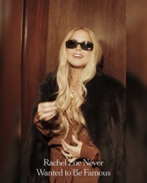 Rachel Zoe Instagram - Thank you so very much @nytimes and Max @isuredontknow for sharing a little bit of my journey and @ok__mccausland for capturing this moment. I am so grateful for the support and kindness and also very impressed that you gathered this much story in such a short amount of time spent together amongst the #NYFW chaos, thank you beyond. 🙏🏼

📸 @ok__mccausland