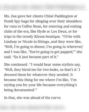 Rachel Zoe Instagram - Thank you so very much @nytimes and Max @isuredontknow for sharing a little bit of my journey and @ok__mccausland for capturing this moment. I am so grateful for the support and kindness and also very impressed that you gathered this much story in such a short amount of time spent together amongst the #NYFW chaos, thank you beyond. 🙏🏼

📸 @ok__mccausland