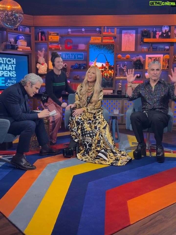 Rachel Zoe - 34.8K Likes - Did you see last nights episode of @bravowwhl ? So much fun hanging with my friend @bravoandy and my new friend @rezafarahan ✨ 

📸 Charlie Sykes