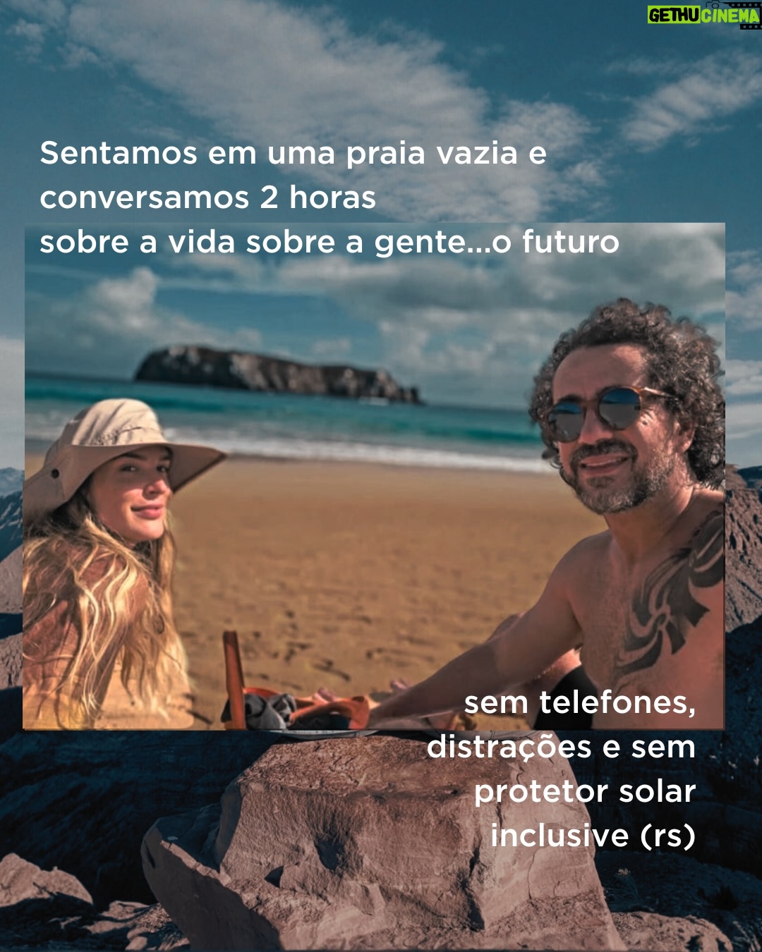 Rafa Brites - 60K Likes - Outro dia eu postei nos stories esse texto e muita gente veio falar comigo. Muitas mulheres, que se veem em momentos difíceis dentro do relacionamento e tem eu e o Felipe como exemplo.
Tem muita coisa que acontece por trás das fotos que vemos Instagram. No nosso caso, muita conversa, muito ajuste… muito “onde podemos melhorar?”
Mas a gente tem essa ideia que conversa difícil envolve crise, briga. Que falar que algumas coisas de repente não vão bem é colocar a relação em risco. 
Sim, as vezes é mais fácil, sair para jantar, tomar um vinho, jogar conversa fora e ignorar alguns incômodos. E vamos varrendo a poeira para baixo do tapete. Deixa para falar quando a situação já não se sustenta mais… e aí entrar para estatística é um pulo.
Mas digo que pensar na relação e entender como as coisas podem ficar melhores é UPGRADE… é manutenção. Concordam?