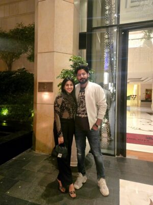 Ragini Prajwal Instagram - We like to do intentional date nights and this agenda brought us to @ritzcarltonbangalore where ritzcartlonbangalore Chef Flor Camorlinga (@flor.camorlinga) of Michelin Bib Gourmand–recognised Plonk, Mexico City, brought the heart of Mexico layered with Asian nuance and the richness of local ingredients 🍲
This dinner was a story, an adventure and a cherishable moment. 👌
Special shoutout to the dessert! 🍨
#finedining #luxurydining #hotelsinbangalore #culinaryexperiences