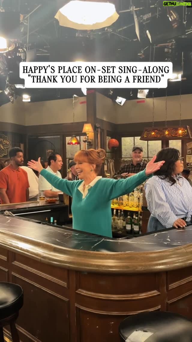 Reba McEntire - 51.8K Likes - Back with my friends tonight!
#HappysPlace RETURNS this evening at 8/7c on @NBC 🍻