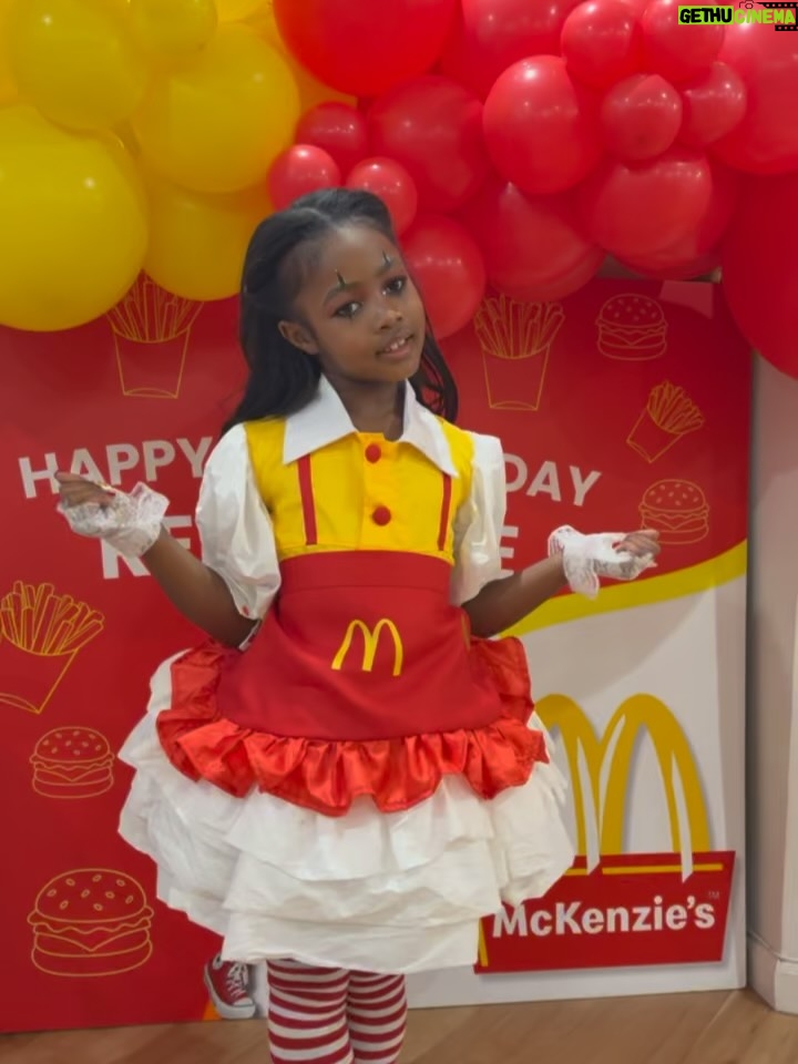 Remy Ma - 208.9K Likes - My sweet baby, my “Golden Child” my mini-me @ReminisceMacKenzie turned 7! I love her so much!
Every year since her 1st birthday party me & my close friend- who I love & stress out so much- MIMI from @nevaehleheventsandweddings start planning and ordering customs for her bday MONTHS in advance - & as usual …
The party was amazing and my baby was SOOO happy. 
She thanked me so many times and had real tears in her eyes when she finally saw her party. Y’all, I literally almost died having her and I try my best to raise her a certain way. All she knows is LOVE and I plan to keep it that way; I want her to be a KID for as long as possible! 🥰 THAT is why I do all I do. She don’t need to know the world is 💩 just yet. Shout out to all the moms that sacrifice to keep a smile on their babies faces🥰🙏🏾
Sidebar: she has clip ins and face paint makeup cuz it’s a PARTY relaxxxxx… thank u to her mua @koreankandy her hairstylist @sandras_luxurystudio and her custom dress maker @officialkikiboutique 
📸by @danielvasquezphotos ( HER photographer lol)
Double Sidebar: Her name is Reminisce MacKenzie … but we call her Mac, KenzieGirl,  Remy, Rem, Mackie, Kenz , KenzBenz, Benzie, and few other variations of her first and middle names… she also has specific names from certain relatives😩… SHE will tell you her name is Kenzie if u ask her tho🤷🏽‍♀️ She’s the boss😘
For more pics & deets bout the party check her page #Reminisce #Remy Ma