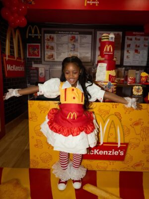 Remy Ma Instagram - My sweet baby, my “Golden Child” my mini-me @ReminisceMacKenzie turned 7! I love her so much!
Every year since her 1st birthday party me & my close friend- who I love & stress out so much- MIMI from @nevaehleheventsandweddings start planning and ordering customs for her bday MONTHS in advance - & as usual …
The party was amazing and my baby was SOOO happy. 
She thanked me so many times and had real tears in her eyes when she finally saw her party. Y’all, I literally almost died having her and I try my best to raise her a certain way. All she knows is LOVE and I plan to keep it that way; I want her to be a KID for as long as possible! 🥰 THAT is why I do all I do. She don’t need to know the world is 💩 just yet. Shout out to all the moms that sacrifice to keep a smile on their babies faces🥰🙏🏾
Sidebar: she has clip ins and face paint makeup cuz it’s a PARTY relaxxxxx… thank u to her mua @koreankandy her hairstylist @sandras_luxurystudio and her custom dress maker @officialkikiboutique 
📸by @danielvasquezphotos ( HER photographer lol)
Double Sidebar: Her name is Reminisce MacKenzie … but we call her Mac, KenzieGirl,  Remy, Rem, Mackie, Kenz , KenzBenz, Benzie, and few other variations of her first and middle names… she also has specific names from certain relatives😩… SHE will tell you her name is Kenzie if u ask her tho🤷🏽‍♀️ She’s the boss😘
For more pics & deets bout the party check her page #Reminisce #Remy Ma