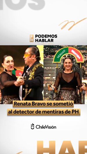 Renata Bravo Instagram - ¡NO LE DEJÓ PASAR NI UNA! 😰

🟤 Renata Bravo se sometió al detector de mentiras de Yerko Puchento en #PodemosHablarCHV y no se le escapó nada al humorista 🫢