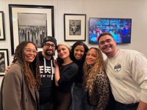 Renée Elise Goldsberry Instagram - I just saw the hilariously haunting #Encores production of High Spirits at New York City Center (@nycitycenter), and I loved it! 

@phillipasoo @stevepasquale @raedratch and cast - You’re fearless and funny!

@lin_manuel Thx for reuniting us!