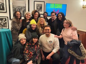 Renée Elise Goldsberry Instagram - I just saw the hilariously haunting #Encores production of High Spirits at New York City Center (@nycitycenter), and I loved it! 

@phillipasoo @stevepasquale @raedratch and cast - You’re fearless and funny!

@lin_manuel Thx for reuniting us!