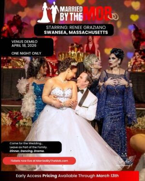 Renee Graziano Instagram - Attention 
Rhode Island, Connecticut, and Massachusetts area…
We’re coming to Swansea, MA — and yes, it’s literally sitting at the intersection of all three. No excuses.

This isn’t just a show.
It’s an immersive wedding theater experience —
💒 a love story
💃 a little comedic relief (because every family has that one family member )
🕺 a  few dance numbers you didn’t see coming
🕴️ and just a touch of the mob… don’t worry about it.

You’re not watching a wedding.
You’re IN the wedding.

Come dressed. Come ready. Come hungry for drama.

Other tour dates coming soon…
But right now? We’re focused on this one.
Like a good Italian family — we handle one thing at a time.

🎟️ Tickets in bio.
Before somebody makes you an offer you can’t refuse. #MobBride #ItaliansDoItBetter #Italiana #Siciliana #MarriedByTheMob