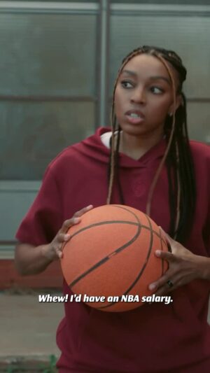 Renee Montgomery Instagram - See what happens when a man underestimates women in sports— @reneemontgomery guest stars on DMV Monday! 👀 🏀
#dmvcbs #promo #wnba #womeninsports