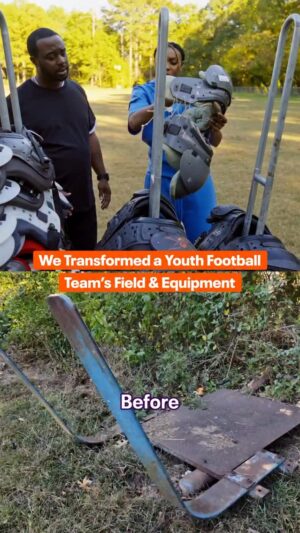 Renee Montgomery Instagram - ✨inspirational✨ before and after Play it Forward: Game On Wednesday 2/11 at 5:30p/6:30c on Nickelodeon 🇺🇸 @iamkelmitchell @reneemontgomery @jesser