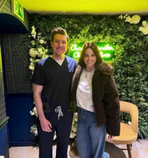 Rhian Sugden Instagram - In January I made a big change! 🦷🪥

After years of Invisalign and my teeth gradually shifting back and forth (mainly my two front teeth), I finally admitted that the whole “wear your retainers at night for life” wasn’t for me. 

So I decided to do something more permanent and went to see @drdominicwyatt 🤩

I had composite bonding on 10 teeth. There’s no shaving them down or causing damage, it’s a really minimal, non-invasive treatment that just enhances what you already have. I wanted a natural, wider and fuller smile. 

It took over 6 hours in the chair, but it was completely worth it.

I’m so happy with the result… they’re so much better than I ever thought they would be. Here’s an appreciation post for my new smile and Dom and his dentist wizardry 👌🏼♥️

#compositebonding #compositebondinguk #teeth #newmewhodis #smile