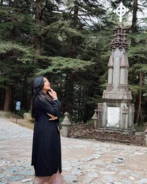 Rituparna Sengupta Instagram - A church, a moment of stillness, and cinema in the air 🎬🤍
St. John Church, McLeodganj—visited during a film shoot, now returning as a Christmas memory. ✨🎄