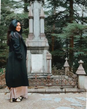 Rituparna Sengupta Instagram - A church, a moment of stillness, and cinema in the air 🎬🤍
St. John Church, McLeodganj—visited during a film shoot, now returning as a Christmas memory. ✨🎄