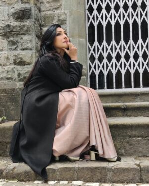Rituparna Sengupta Instagram - A church, a moment of stillness, and cinema in the air 🎬🤍
St. John Church, McLeodganj—visited during a film shoot, now returning as a Christmas memory. ✨🎄