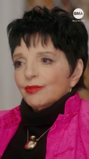Robin Roberts Instagram - Liza Minnelli opens up about her life growing up under her famous parents, Judy Garland and Vincent Minnelli.
