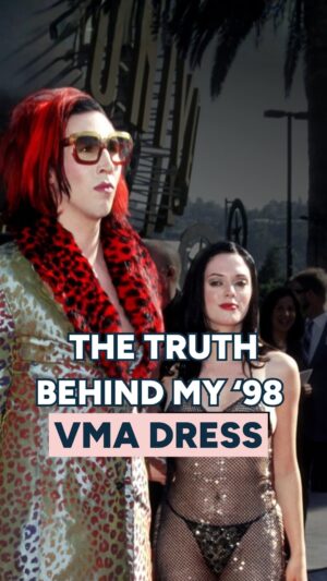 Rose McGowan Instagram - “My VMA dress was my way of saying, ‘Take it, you’ve taken everything else from me.’”

@rosemcgowan reflects on why she wore her iconic 1998 VMA dress with @marilynmanson , and how a moment rooted in survival was misunderstood, sensationalised, and reduced to sl*t-shaming by the media.

Comment or DM us “ROSE” and we’ll send you the full conversation.