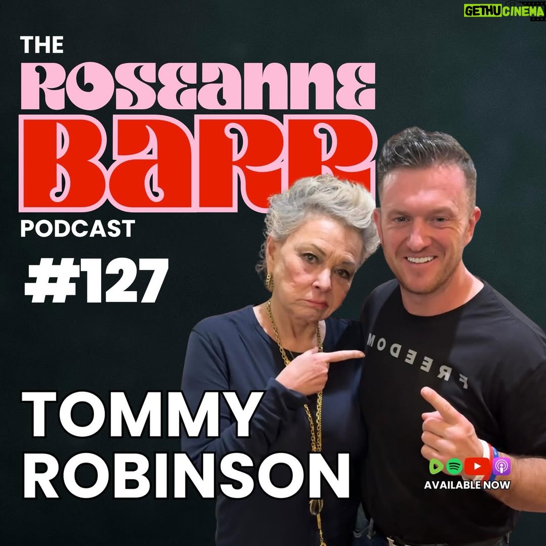 Roseanne Barr - 19.7K Likes - Roseanne sits down with British activist and journalist Tommy Robinson for a wide-ranging and controversial conversation about mass immigration, Islamic extremism and the limits of free speech in the modern West.
Robinson explains how his activism began around Islamist extremism and the grooming gang scandals in the U.K., and why he believes authorities and media institutions have avoided openly discussing the issue out of fear of being labeled racist or Islamophobic. He also recounts the events that led to his time in prison—when he was jailed for contempt of court after livestreaming outside a grooming-gang trial that the U.K. government was trying to suppress.
The two discuss why these topics remain so explosive in public debate and why Robinson believes many journalists and politicians refuse to address them directly.
It’s a blunt and often uncomfortable discussion about Islam, censorship, media narratives, and the price people pay for challenging powerful institutions in a rapidly changing world. #roseanne #roseannebarr #roseannebarrpodcast #tommyrobinson