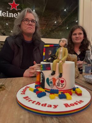 Rosie O'Donnell Instagram - wonderful birthday night with good friends here in dublin - my second birthday in Ireland 🇮🇪 #64 #sooby #friends #family