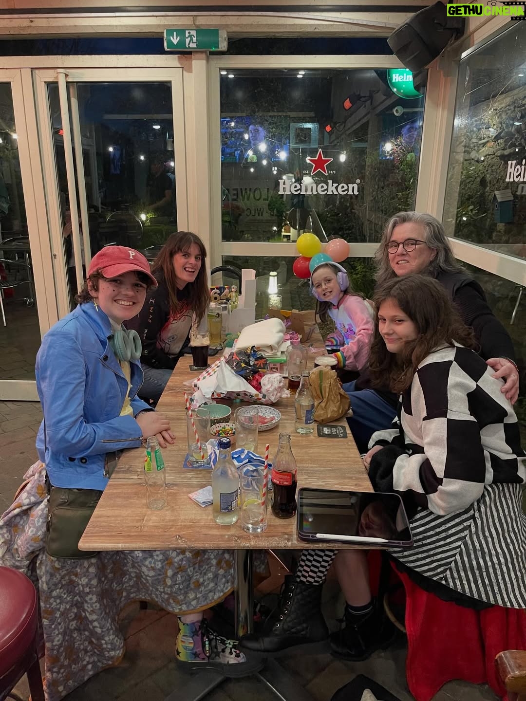 Rosie O'Donnell - 5.7K Likes - wonderful birthday night with good friends here in dublin - my second birthday in Ireland 🇮🇪 #64 #sooby #friends #family