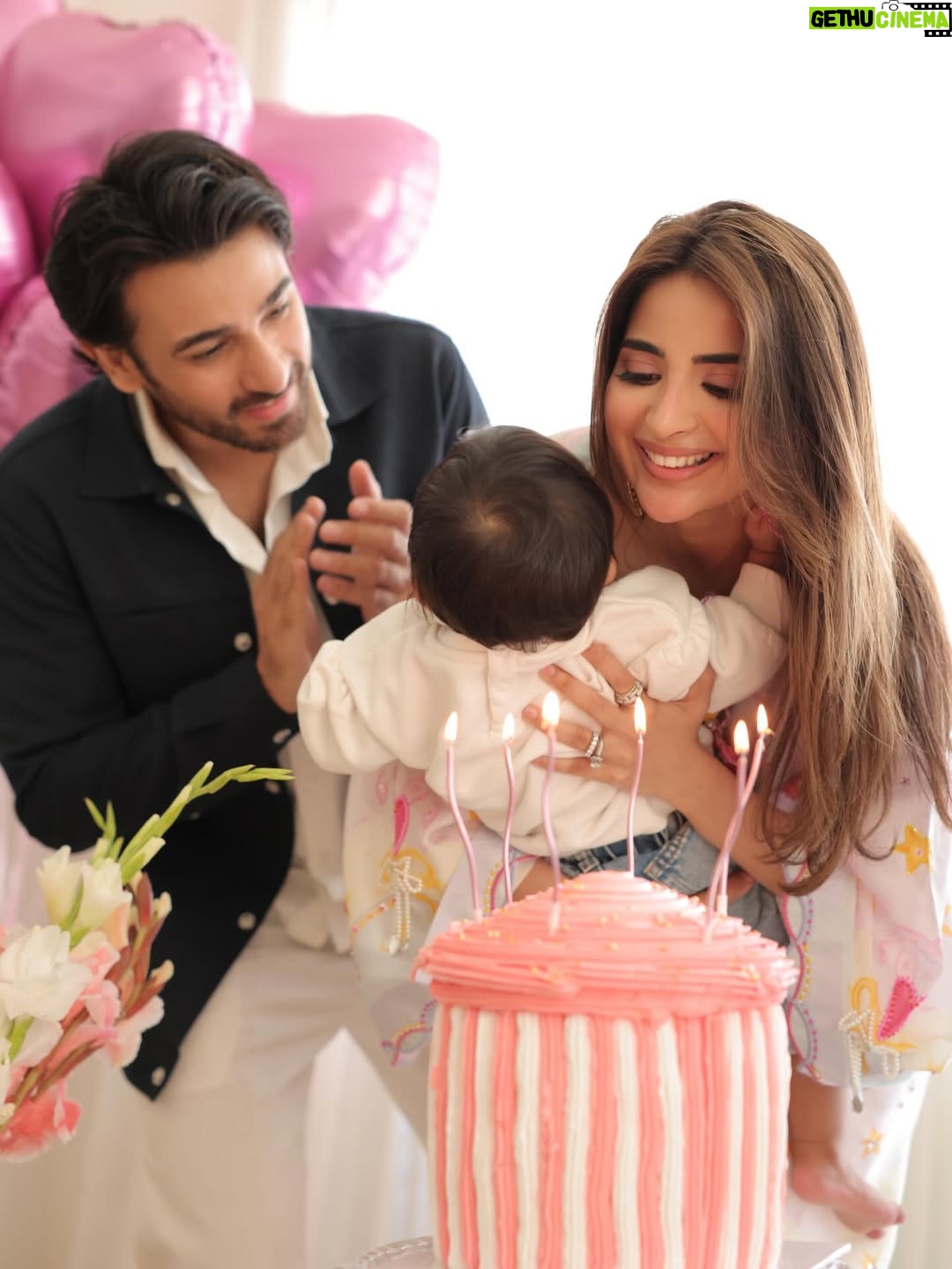 Saboor Aly - 538.9K Likes - 🌸👼🏻🎂✨
.
.
.
.
@zarahnurofficial 
@rehanmithanii 
@masuma_mohsin_makeup_artist