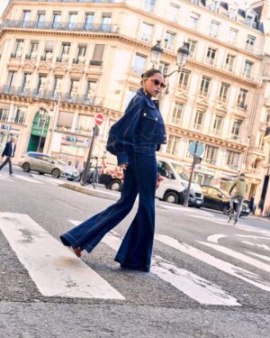 Saffron Hocking Instagram - This morning @saffronhocking went to the A/W 26 @zimmermann show at #PFW and took us along with her 📷 Scroll for her camera roll diary and a sneak peek at what she got up to. 

Photos: @dipu.sraw