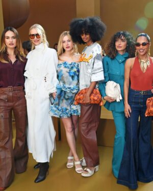 Saffron Hocking Instagram - This morning @saffronhocking went to the A/W 26 @zimmermann show at #PFW and took us along with her 📷 Scroll for her camera roll diary and a sneak peek at what she got up to. 

Photos: @dipu.sraw