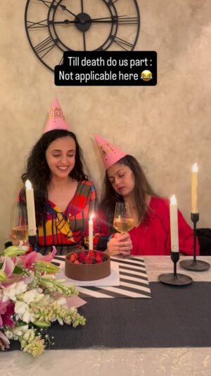 Sanaya Irani Instagram - NOT DOING LIFE WITHOUT YOU 🥰. 
Happy Birthday baby, here’s wishing you a happy, healthy and very long life cause you make mine soooo much better. I love you ❤️❤️🥰🤗🤗.