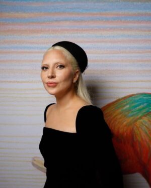 Sandra Amador Instagram - Gaga x Joker: Folie à Deux wearing @dior @tiffanyandco 🖤