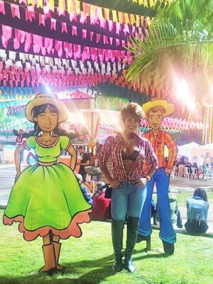 Sandra Pimentinha Instagram - TBT- São João 2025 - Irara