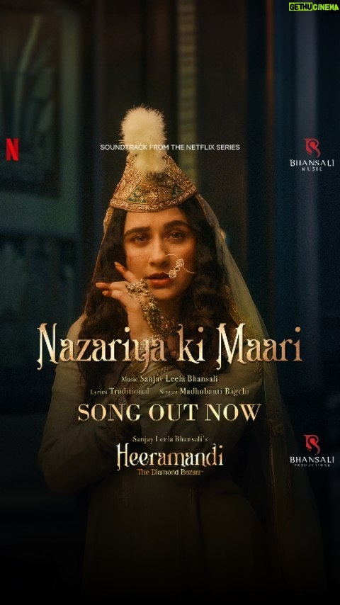 Sanjeeda Sheikh - 117.8K Likes - Ek nazar jo dil ki dhadkanein badha de! ❤️

#NazariyaKiMaari Song Out Now

#Heeramandi #HeeramandiOnNetflix #SanjayLeelaBhansali #BhansaliMusic @bhansaliproductions @prerna_singh6 @m_koirala @aslisona @aditiraohydari @sharminsegal @therichachadha @fardeenfkhan @taahashah @shekhusuman @adhyayansuman @bagchi_mb @ashishpatil_the_lavniking @rimpleandharpreet @shriparamanijewels @netflix_in