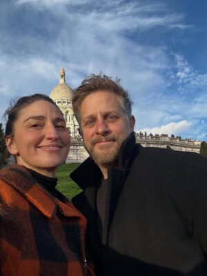 Sara Bareilles Instagram - The best adventure of my lifetime began when Joe Tippett showed up. Happy birthday to the man who cracked open a universe I was already in love with showed me there was so much more to love. He walked with me into corners of myself that I was too scared to discover alone. Everything is better with you, my love, and we’re just getting started. I love you, @joetipps, you’re stuck with me forever you ding dong.