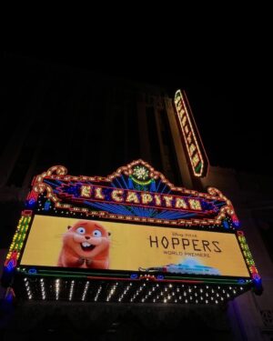 Sarah Gilman Instagram - piper did do it, and i got to celebrate her. iykyk. it was a beautifully full circle moment watching pipes dominate the world premiere red carpet at El Capitan this week for her new Pixar movie Hoppers. 

a decade ago, we walked the same carpet to the same theater. lucky and grateful and stressed go to premieres we left like charity invites for - disney channel kids that no one knew on a show that not may seemed to care about, just trying to take up a little bit of space—racked with the insecurity of awkward teens trying to grow up in young hollywood, navigating the nascent social media boom. having piper by my side in those lonely moments, just fully getting it, kept me afloat through the lows of it all. helped me stick around for all the good that was yet to come, and to recognize the amazing opportunity we found ourselves in.

so to fast forward to this weekend and to see pipes strut and own this night was a healing moment i didn’t know i needed. maybe one that we both needed. 

i love you piper, you timeless soul and i’m so so happy for you and the adventures and jobs to come. through the highs and the lows, and all the haircuts, thank you for always saving me a seat at your table. you always have a spot at mine. ❤️🦫🪵🦎

📸 beautiful photos of the Disneyland day and premiere night by @kalivphoto