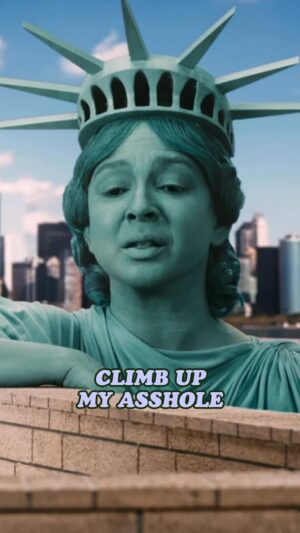 Sarah Silverman Instagram - If the Statue of Liberty was @princesstagram I’d go all the time