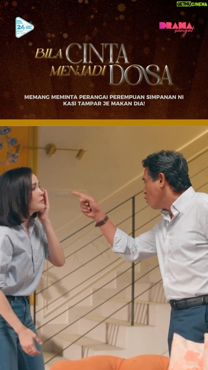Sarimah Ibrahim - 4.2K Likes - Puas hati tengok perempuan simpanan kena tampar! 🤩

▶️ Saksikan #BilaCintaMenjadiDosa -> Setiap Jumaat - Ahad , 9:00 Malam Di TV3!

Korang boleh strim episod baharu #BilaCintaMenjadiDosa 24 jam lebih awal di Tonton!

@zamarulhishamofficial sebagai Yusof
@sarimahibrahim sebagai Eva
@alyimn sebagai Nurul Yasmeen
@zairiaaziz sebagai Zhafran 
@elizadsharifuddin sebagai Marissa
@nelissanizam sebagai Nurul Nadira �
@marcsyahmie sebagai Amar
Dan Ramai Lagi !

Arahan : @shuhaimilua_director 
Terbitan : @tanahberisfilmproduction

#Lestary 
#Tonton
#SAMASAMABERKAT 
BilaCintaMenjadiDosa